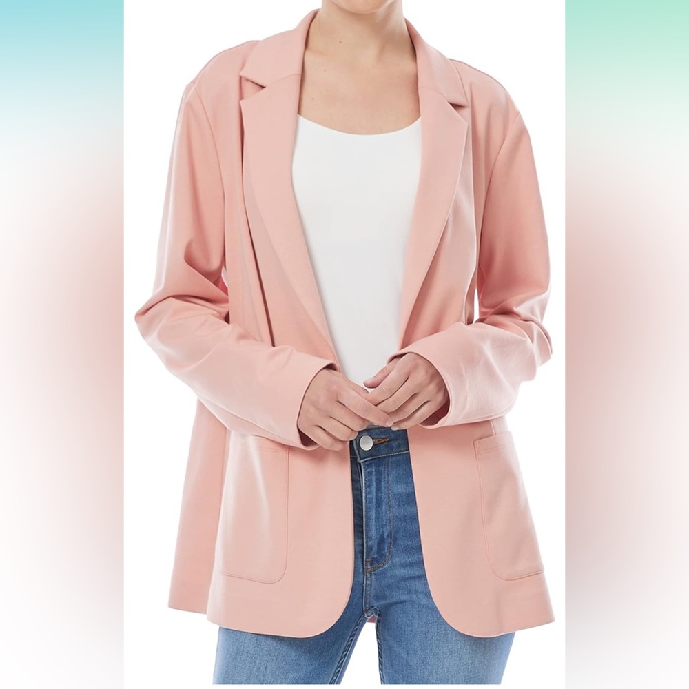 May you Be Peachy Pink Blazer